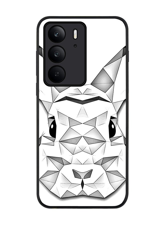 Stylizedd For Realme C75x / C75 4G Case,Slim fit Camera Protection, Shockproof Thin Phone cover  - Poly Bunny - Image 1